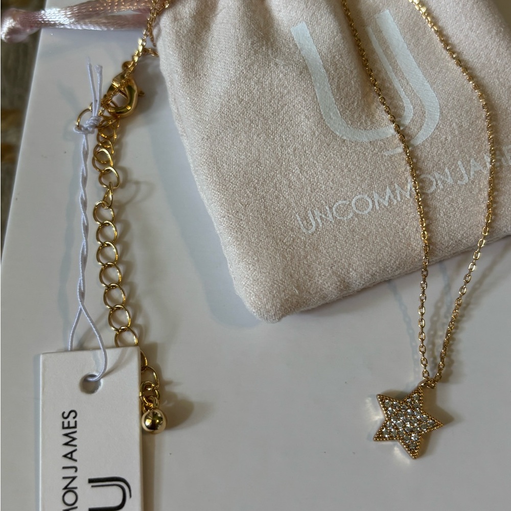 Uncommon James Gold Star Pendant Necklace